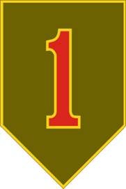 SW C1003 1ST INFANTRY DIVISION CSIB